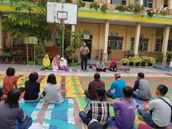 Polresta Gelar Penyuluhan di SMPN 2